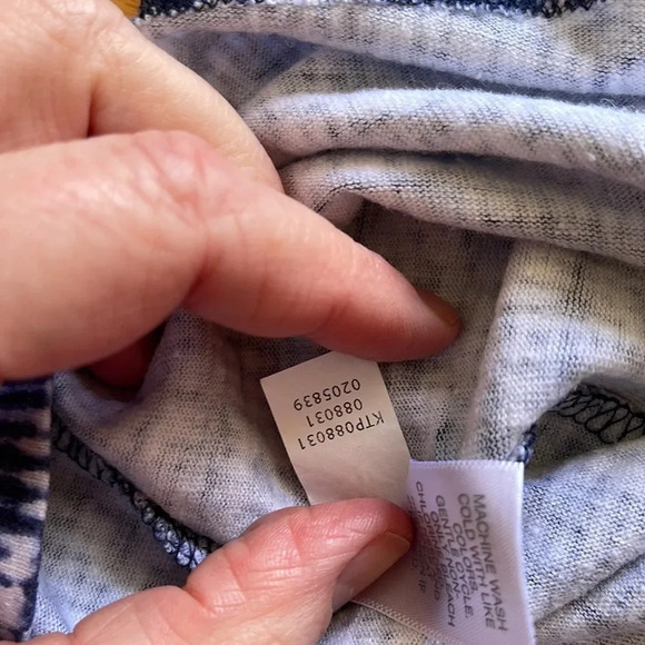 J Jill Pure Jill asymmetric t-shirt size Med - Picture 4 of 5